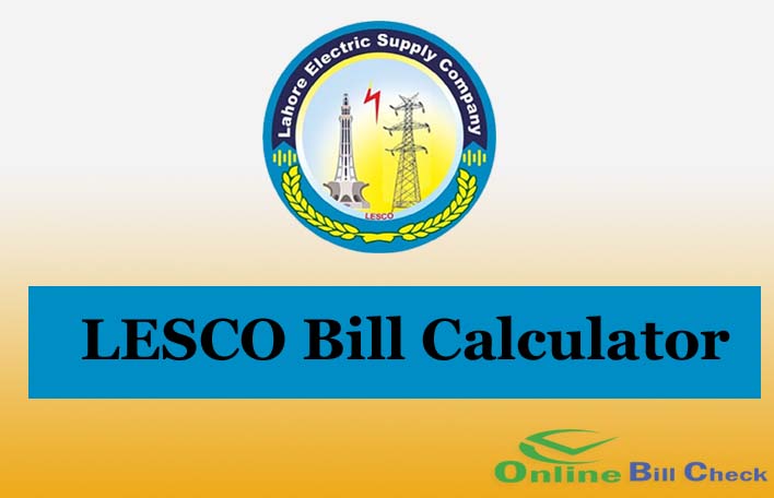 LESCO Bill Calculator 2023 – (ECC)